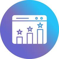 Website Ranking Vector Icon