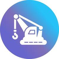 grua yo vector icono