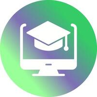 Online Learning Vector Icon