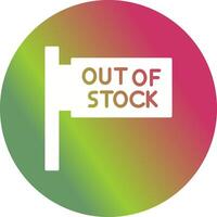 Out of Stock Vector Icon