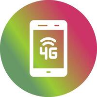 icono de vector 4g