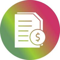 Invoices Vector Icon