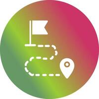 icono de vector de mapa de google