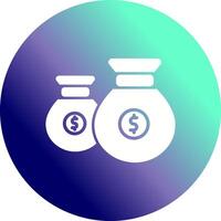 Money Bag Vector Icon