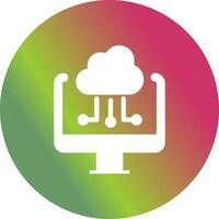 Cloud Computing Vector Icon