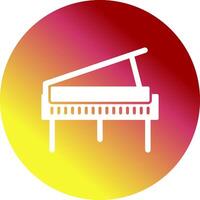 Grand Piano Vector Icon