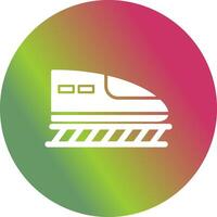 icono de vector de tren