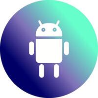 icono de vector de Android