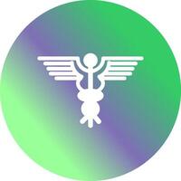 Caduceus Vector Icon