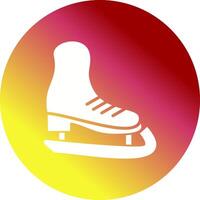 patines, vector, icono vector