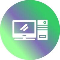 Computer Vector Icon
