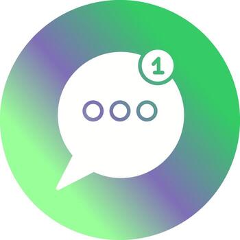 Message Bubbles Vector Icon