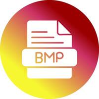 icono de vector de bmp