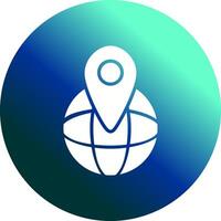 Global Locations Vector Icon