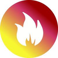 Flame Vector Icon