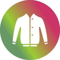 icono de vector de chaqueta elegante