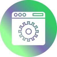 Website Settings Vector Icon