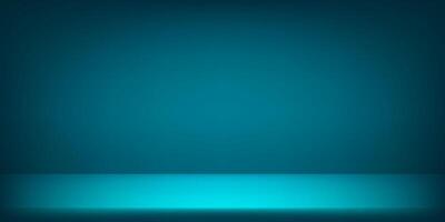 Empty blue dark room. Blue and Black studio room background. Clean design for displaying product. Space for selling products on the website. Vector illustration.