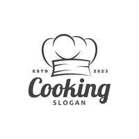 chef logo  chef hat  cooking  and catering logo  vektor design vector