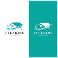 Cleaning logo cleaning house logo cleaning window logo vector design