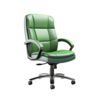 AI generated Modern office chair on png background