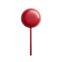 AI generated Pushpin isolated on png background