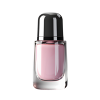 AI generated Nail polish bottle on png background