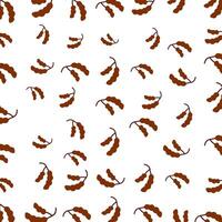 Tamarind fruit background vector