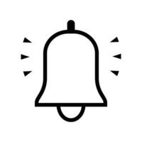 Bell icon vector