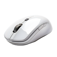 AI generated Wireless computer mouse on png background