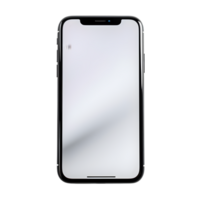 AI generated Realistic Detailed 3D Render of Black Smartphone png