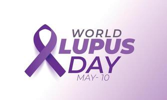 World Lupus day. background, banner, card, poster, template. Vector illustration.