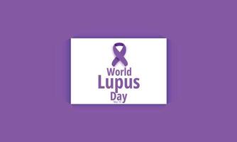 World Lupus day. background, banner, card, poster, template. Vector illustration.