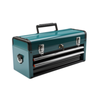 AI generated suitcase isolated on transparent background png