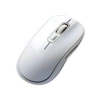 AI generated Wireless computer mouse on png background