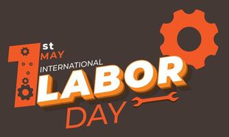 Labor Day. background, banner, card, poster, template. Vector illustration.