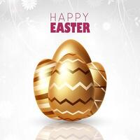 happy easter day. happy easter day egg wallpaper background. happy easter greeting card. vector