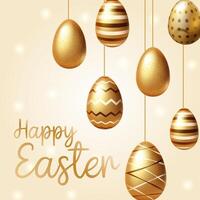 happy easter day. happy easter day egg wallpaper background. happy easter greeting card. vector