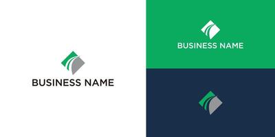 Business finance professional logo template vector