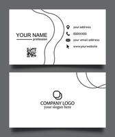 minimal stationary personal business card. luxury premium brand identity card. minimalist colourful company identity. simple minimal stationary, corporate company card. personal, manager card vector