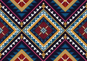 Abstract Oriental ethnic geometric, seamless pattern, graphic design geometric print pattern,design for gift wrapping paper, carpet, wallpaper, clothing, wrap, fabric, cover, textile, Etc. vector