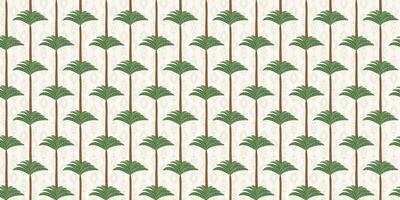 Ethnic tropical seamless pattern with palms. Modern abstract design for paper, cover, fabric, interior decor and other use vector