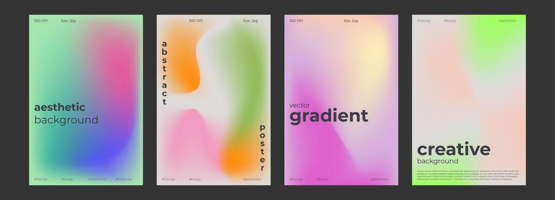 Y2k Trendy Aesthetic abstract vibrant gradient background with grain blurred pattern. Gentle soft light print for social media poster, stories highlight templates for digital marketing for stories