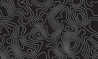 Topographic map patterns, topography line map, suitable for background design an any needs. vector