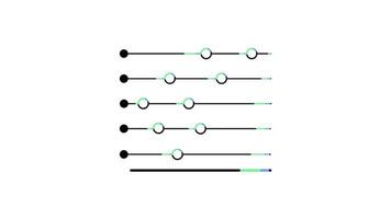 sprida ut komplott Diagram ikon i linje stil av trevlig animerad för din videoklipp, lätt till använda sig av med transparent bakgrund video