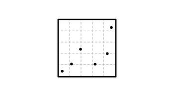 Scatter Plot chart Icon in Line Style of nice animated for your videos, easy to use with Transparent Background video