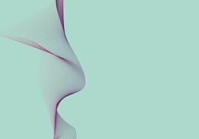 Abstract wave graphic background, template for presentation, web, and print design. Ready to use background. vector