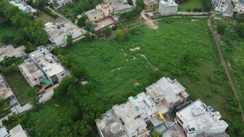 topp se av försvar hus samhälle av lahore pakistan på juli 22, 2023 video