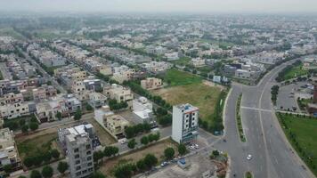 Top view of Lahore City of Punjab Pakistan on November 18, 2023 video