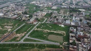 Top view of Defence Housing Society of Lahore Pakistan on July 22, 2023 video